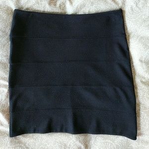 Trouve black skirt